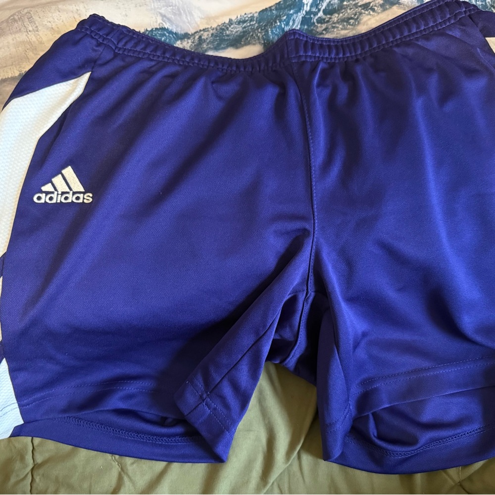 Adidas Purple Athletic Shorts